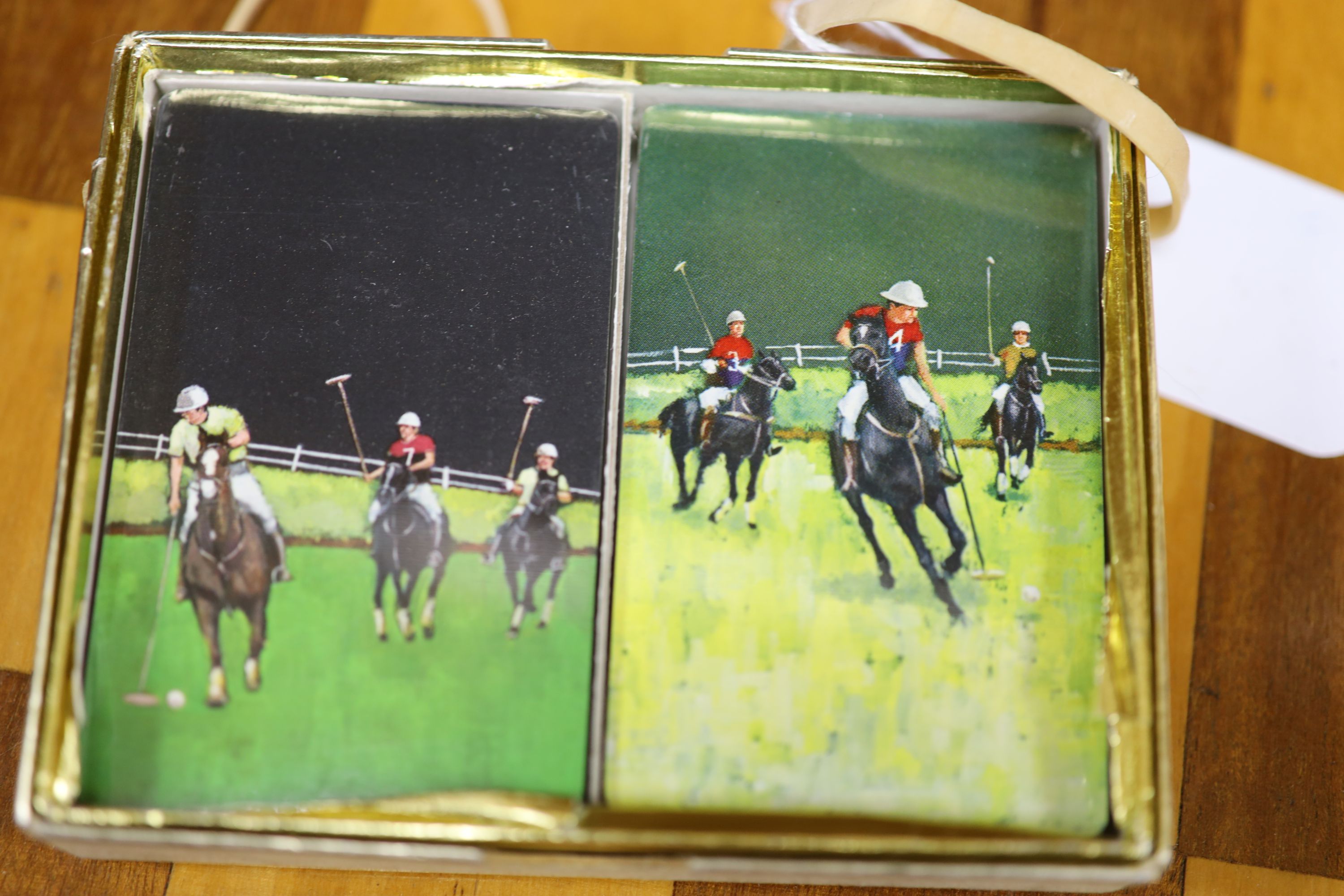 A Staunton style boxwood chess set, a chess board and miscellaneous card games